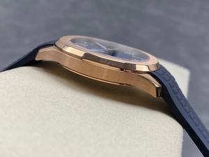 Montre mécanique de luxe de qualité supérieure, étanche, 40 mm, mouvement ETA 330 DDF Factory, épaisseur 8,3 mm, montre PP, or rose brun - Product Image 6