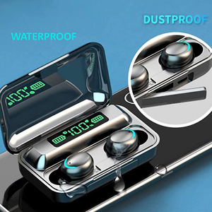 F9-5C F9 F9-5 ngân hàng điện IPX7 không thấm nước mini headphone Tai nghe không dây LED LCD hiển thị điện TWS không dây Earbud Tai nghe M10 - Product Image 5