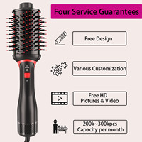NOUVEAU Brosse à air chaud originale Revlon One Step et brosse pour sèche-cheveux volumateur avec forme ovale 70MM