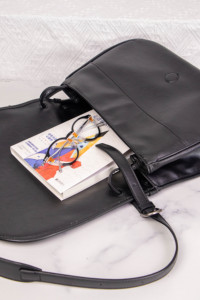 Sacs à bandoulière Hobo vintage en cuir véritable tanné végétal pour femme, grande capacité, avec fermeture éclair, collection 2026 - Product Image 2