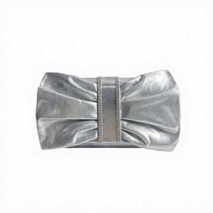 New Arrival Female Velvet Diamond Pearl Crystal Flower Design Wedding Party Evening Bag - Product Image 2