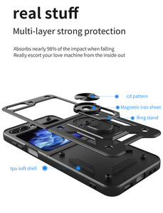 PC TPU <span class=keywords><strong>Armor</strong></span> với vòng chủ trở lại điện thoại trường hợp đối với Samsung Galaxy Z lật 6 <span class=keywords><strong>5</strong></span> 4 <span class=keywords><strong>3</strong></span> đứng Bìa - Product Image 2