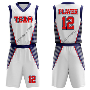 Ventes en gros d'uniformes de basket-ball réversibles pour adultes, respirants, antibactériens, à séchage rapide, avec logo personnalisé - Product Image 1