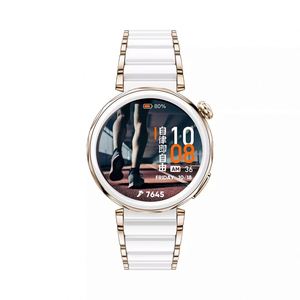 Montre connectée Hua Wei GT5 Pro, charge sans fil, compatible NFC, iOS Android, boussole intégrée, appels, écran AMOLED, IP65 - Product Image 1