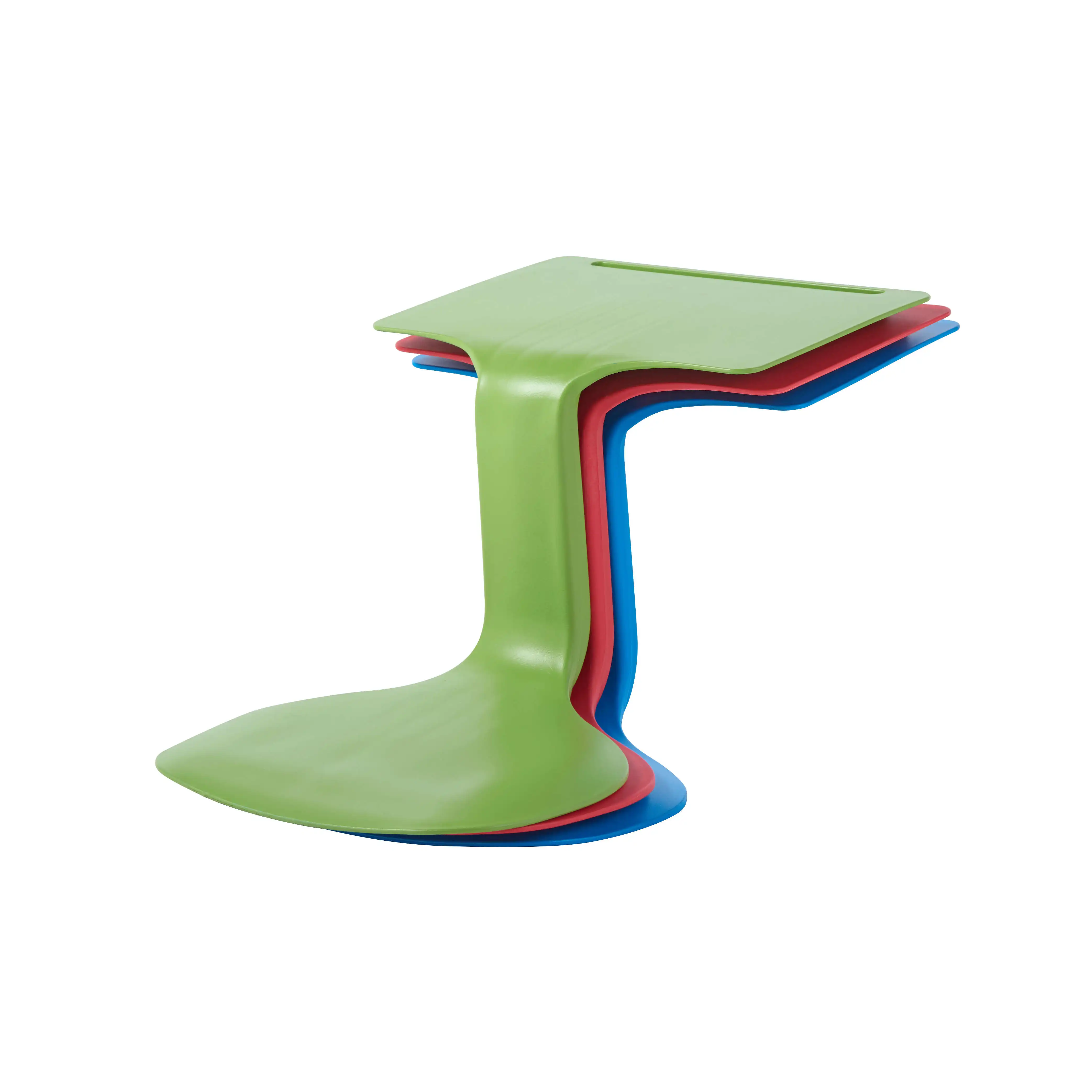 Hot Selling stapelbare und tragbare Kunststoff Kinder Tisch und Stuhl Set Easy Desk Stuhl zum Lernen und Spielen