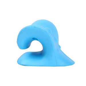 OEM Portable Factory Relaxer Colorido Cervical Hombro Cuello Masajeador con soporte Almohada de tracción para aliviar el dolor - Product Image 3