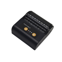 Imprimantes thermiques portables miniatures de 80 mm pour reçus et codes-barres, imprimante de factures sans fil Bluetooth pour le commerce de détail avec batterie