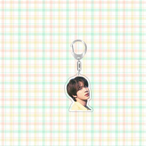 KPOP Idol Bangtan garçons JUNGKOOK V <span class=keywords><strong>JIMIN</strong></span> JIN SUGA RM beurre porte-clés en plastique porte-clés acrylique - Product Image 3