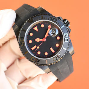 Montre mécanique automatique étanche de luxe pour homme, modèle Black Warrior - Product Image 1