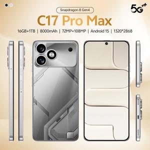 Smartphone C17 Pro Max Version Globale <span class=keywords><strong>Infini</strong></span> <span class=keywords><strong>X</strong></span> H40 GT30 Pro 5G Débloqué avec pour Googl e 1 To, Appareil Photo Arrière 108 MP et Processeur Octa-Core - Product Image 6