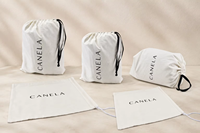 GuangXingSheng – Sacs à poussière en satin de soie de haute qualité avec logo personnalisé pour sacs à main, pochettes d'emballage en soie crème douce pour sacs à main