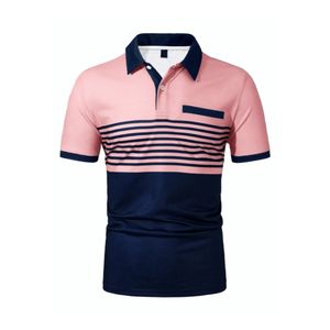 Personalizado Nuevo Diseño de Manga Corta Camisa de Golf Polo Fabricante Con Logo Algodón Deportes En Blanco Hombres Golf Camisetas - Product Image 3