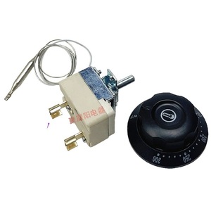 Contrôleur de température pour friteuses 0-300°C 220V 15A avec interrupteur SPDT, bouton et capteur - Product Image 1