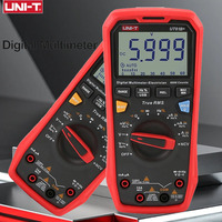 UNI-T UT61B+ UT61D+ UT61E+ Multimeter Digital Profesional 1000V Voltmeter Penguji Kapasitor Alat Perbaikan Ponsel