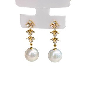 WENCHI S925 Argent DIY Accessoires Perles Support Vide pour Bijoux de Mode Boucles d'Oreilles avec Perles Rondes de 8-12mm Modèle 11343 Chine - Product Image 5