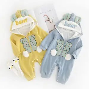 Baby Clothes Newborn clothing girl Jumpsuits Plain Muslim cotton Baby Romper in Bulk Sale