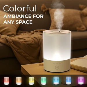 Humidificateur ultrasonique intelligent 4L à remplissage par le haut, avec brume froide et chaude, lumière LED et contrôle par application, idéal pour la maison, la chambre et les bébés - Vente en gros - Product Image 4