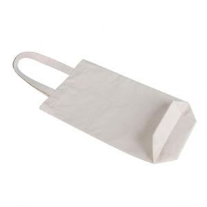 Sac à vin en toile cirée personnalisé, lavable, portable, coloré, pour cadeaux et festivals, avec poignée de transport - Product Image 2