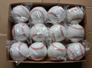 Balle de baseball officielle ActEarlier, taille et poids standard, 9 pouces, blanche, logo personnalisé, souple et dure - Product Image 5
