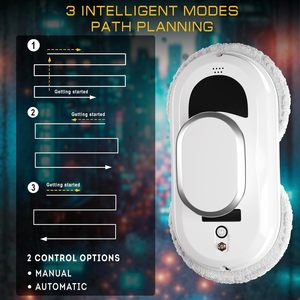 Robot de nettoyage de fenêtres automatique, lave-vitres électrique intelligent, robot de nettoyage de vitres sans fil, aspirateur robotisé - Product Image 3