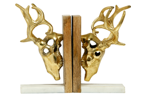 Soporte de escritorio para libros para el hogar y la Oficina Sujetalibros clásicos hechos a mano Sujetalibros decorativos vintage con estilo único - Product Image 5