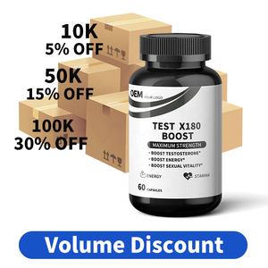 Suplemento de Vitalidad Masculina al por Mayor, Cápsulas Test X180 Boost, Suministro Estable a Largo Plazo para Comerciantes Internacionales - Product Image 3