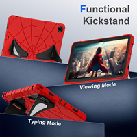 Étui robuste et résistant pour Samsung Tab A11 Plus A9 Plus 11 avec béquille et bandoulière, design de dessin animé pour enfants, OEM ODM