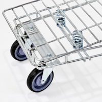 Carro de Recolección de Pedidos para Almacén, con Patas de Acero, para Cuarto de Almacenamiento y Centro de Distribución