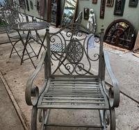 Chaise de salle à manger d'hôtel de jardin de restaurant au design vintage moderne de haute qualité Table et chaise en métal pliantes en aluminium étanches à l'eau
