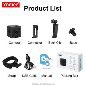 Ynmee <span class=keywords><strong>2026</strong></span> Bestseller 1080P WLAN-Körperkamera MD38 Mini-Videoaufzeichnungs-Sicherheits-<span class=keywords><strong>IP</strong></span>-Kamera für Outdoor-Sport und Haustiere - Product Image 6
