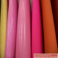 Tissu d'ameublement en cuir synthétique PU TPU, souple, flexible, résistant à l'abrasion, pour meubles, sacs, chaussures