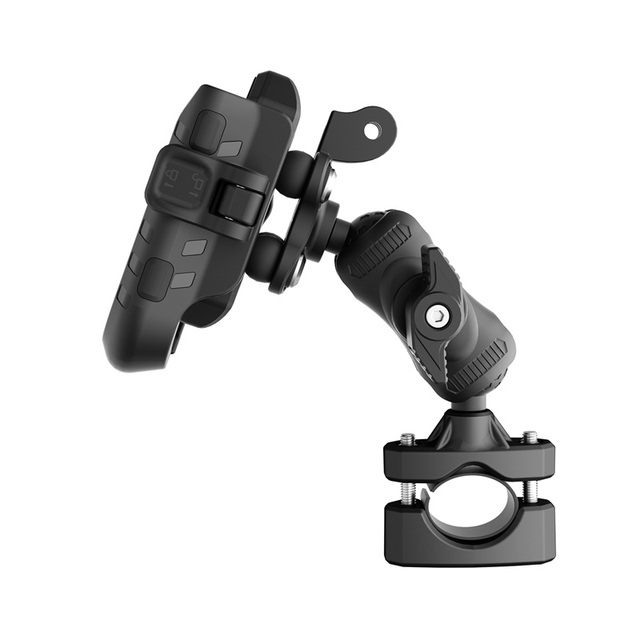 Anti-Theft Shockproof Flexible Motorcycle Cell Phone Mount Anti-Vibration Motorbike Scooter Phone Holder