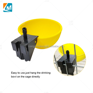 YYB LM38 plastica uccello potabile fontana Broiler gallina allevamento pollo quaglia acqua ciotola <span class=keywords><strong>per</strong></span> gabbia - Product Image 5