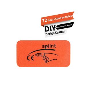 Attelle médicale en aluminium thermoplastique pour doigt du milieu de premiers soins personnalisée attelle flexible pour rouleau de fracture et pliage pour doigt - Product Image 1