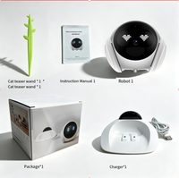 Cámara Inteligente para Mascotas, Robot de Patrulla Automática, Cámara de Seguridad HD de 2MP, Control Remoto por Aplicación, Audio Bidireccional