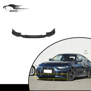 Spoiler anteriore in carbonio secco di fabbrica universale per <span class=keywords><strong>BMW</strong></span> <span class=keywords><strong>G22</strong></span> G23 serie 4 2020-23 preimpregnato - Product Image 1