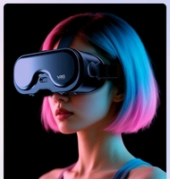 Nouvelles lunettes VRG Q8 2026 – Casque de réalité virtuelle mobile à écran large et grand angle