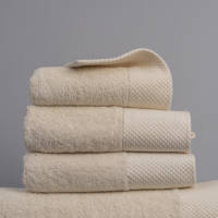 Ensemble de serviettes de bain d'hôtel de luxe 100% coton, personnalisé, super doux et absorbant, logo brodé, serviette à main pour la maison et l'hôtel