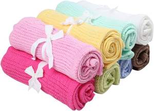 <span class=keywords><strong>Coperta</strong></span> per <span class=keywords><strong>neonato</strong></span> cellulare in morbido cotone Swaddle <span class=keywords><strong>coperta</strong></span> all'uncinetto per carrozzina e copriletto per bambini - Product Image 2
