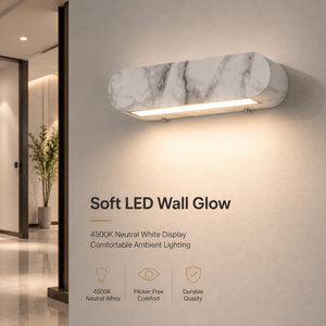ไฟติดผนัง LED โมเดิร์น ดีไซน์ลายหินอะคริลิค 12W ปรับค่าสีได้ สำหรับตกแต่งภายในบ้าน โรงแรม ห้องนั่งเล่น - Product Image 3