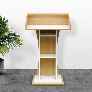 Podio de Madera de Diseño Moderno y Personalizado para Escuelas, Hoteles, Iglesias y Uso Comercial - Product Image 6