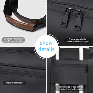 Tas Belanja Lipat Kain Nilon Hitam Tebal Berkualitas Tinggi, Ramah Lingkungan, dan Tahan Lama, Dapat Dikustomisasi Secara Grosir - Product Image 4