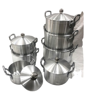Vendita calda 7 pezzi utensili da cucina in alluminio set di pentole pentole - Product Image 3