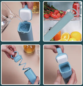 Nouveau moule à glaçons carré en plastique pour la maison, plateau à glaçons à pression pour réfrigérateur, machine à glaçons pour bar - Product Image 6