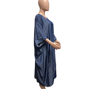Boutique <span class=keywords><strong>al</strong></span> <span class=keywords><strong>por</strong></span> <span class=keywords><strong>mayor</strong></span> otoño nueva moda <span class=keywords><strong>imitación</strong></span> Denim Casual suelto vestido <span class=keywords><strong>de</strong></span> mujer - Product Image 4