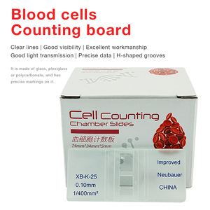 Placa de Recuento de Células Sanguíneas Lisa de Alta Precisión para Laboratorio, 10 Unidades/Caja, Directo de Fábrica - Product Image 3