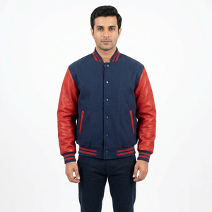 เสื้อแจ็กเก็ตบอมเบอร์ลายการ์ตูน, เสื้อแจ็กเก็ตกันหนาวปักลาย Chenille - Product Image 1
