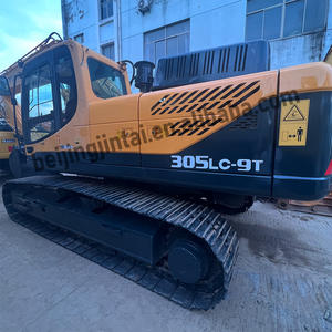 Excavadora Hidráulica Usada Hyundai R305LC-9T de 30 Toneladas, Modelo 2023, Componentes Principales: Bomba, Rodamiento, Engranaje, Motor - Product Image 4