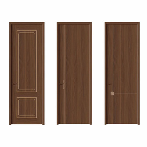 Tùy chỉnh-thực hiện rắn gỗ cửa hiện đại không thấm nước vật liệu cách âm mới nhất gỗ thiết kế cửa sơn miễn phí phù hợp với phòng ngủ khách sạn bệnh viện - Product Image 1