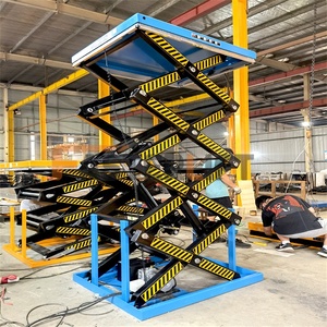 Plataformas de trabajo elevadoras de tijera certificadas CE de alta calidad, mesas elevadoras fabricadas en China - Product Image 4